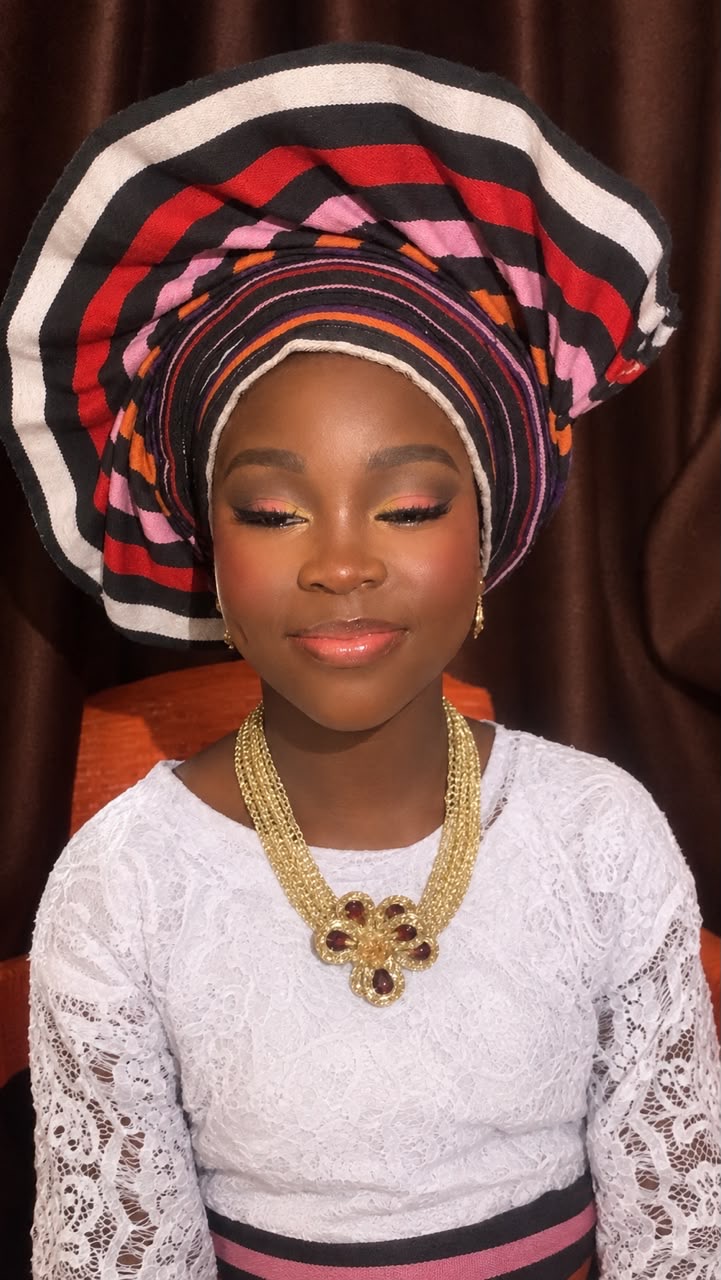 Bridal glam makeup